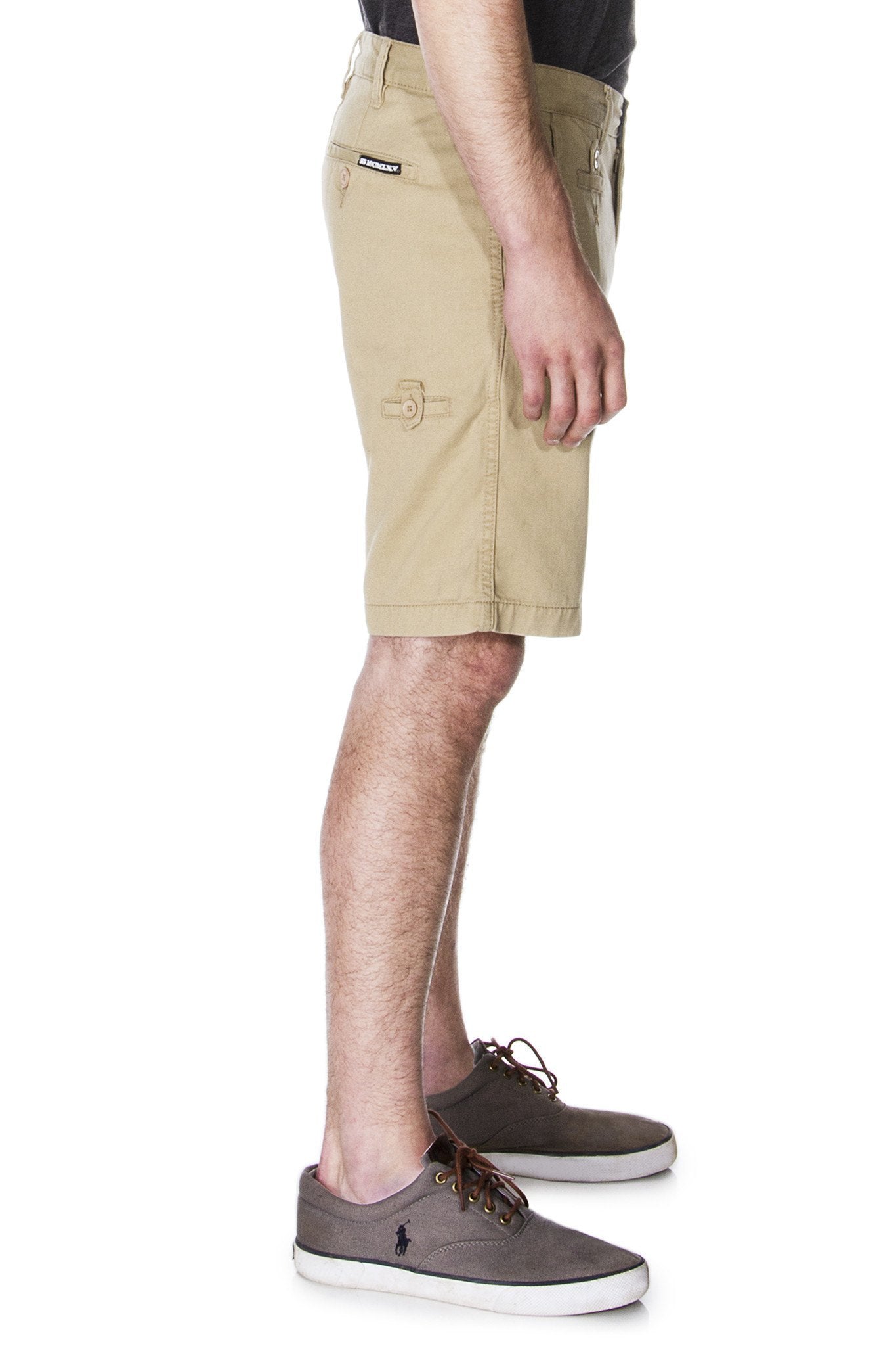 65 MCMLXV Men's Khaki Chino Shorts - Men - Apparel - Shorts - Casual - Benn~Burry