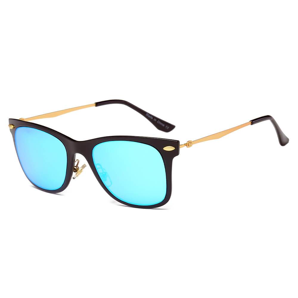 DUGALD | Men's Classic Horn Rimmed Rectangle Fashion Sunglasses by Cramilo Eyewear - Men - Accessories - Sunglasses - Benn~Burry