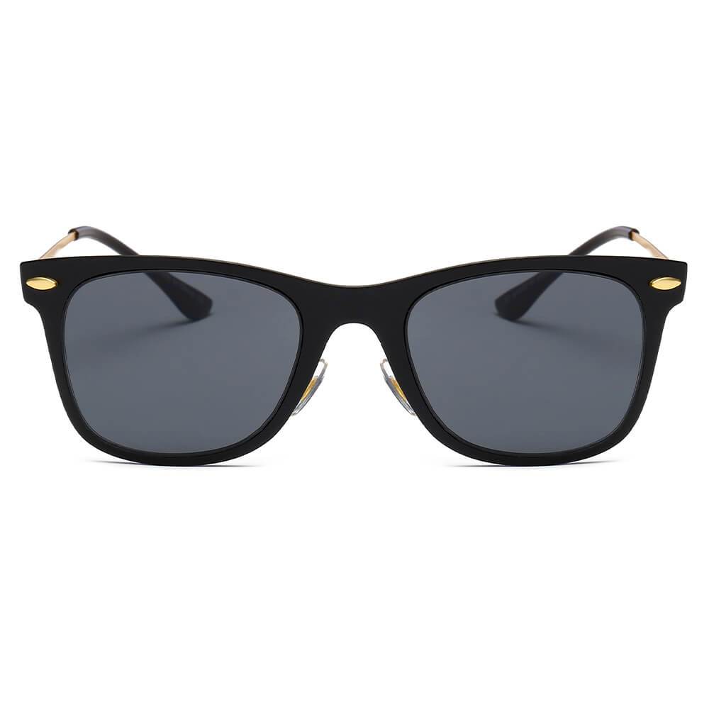 DUGALD | Men's Classic Horn Rimmed Rectangle Fashion Sunglasses by Cramilo Eyewear - Men - Accessories - Sunglasses - Benn~Burry